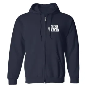 As Dusk Falls Logo Fleece Zip-Up Hoodie