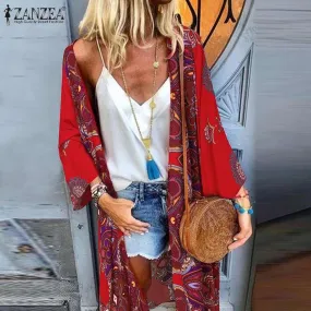 Boho Chic Long Sleeve Cardigan