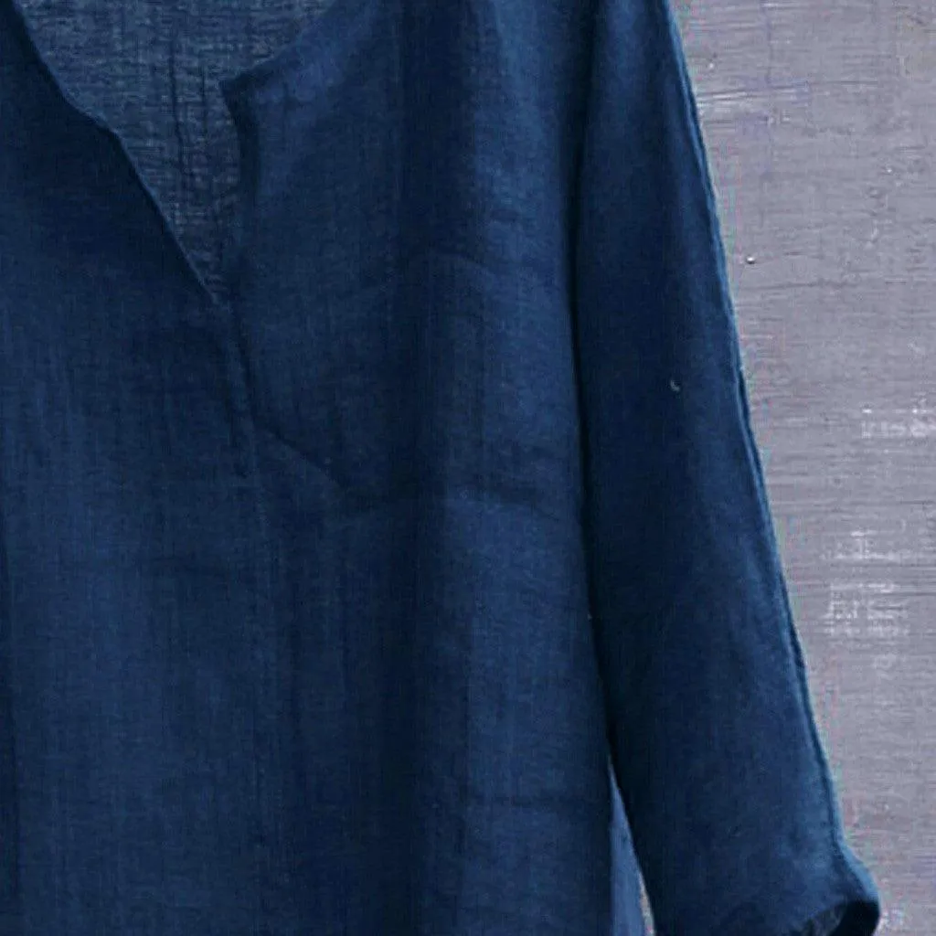 Boho Chic Loose Linen Shirts