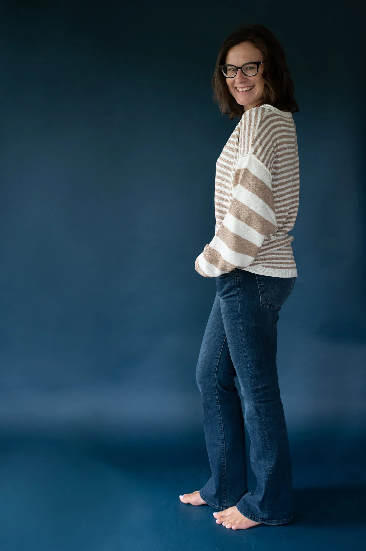 Camille Striped Sweater