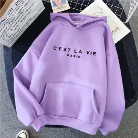 Ce La Vie Hoodie | Comfy trui voor dames