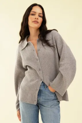 CLIO CARDIGAN - GREY