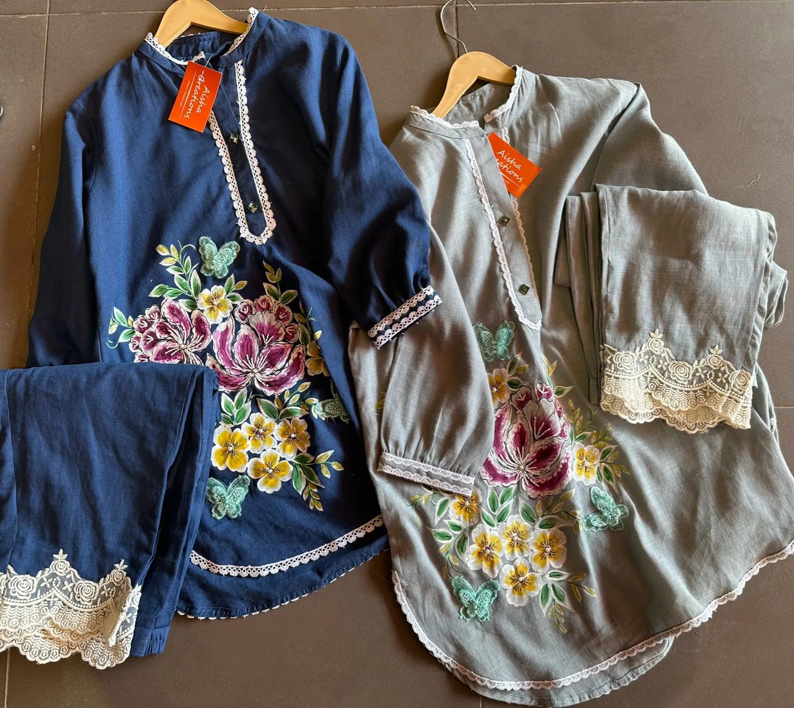 Denim cotton Coord set very comfortable yet Smart