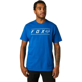 Fox Racing  Mens Royal Blue Pinnacle Premium Tee T-Shirt Short Sleeve Crew Neck