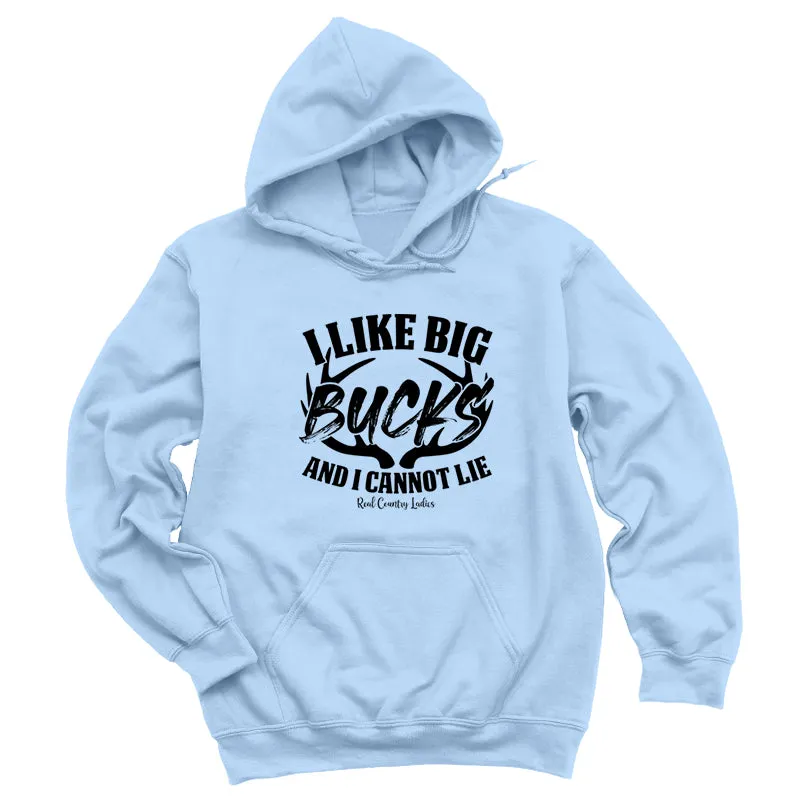 I Like Big Bucks Black Print Hoodies & Long Sleeves