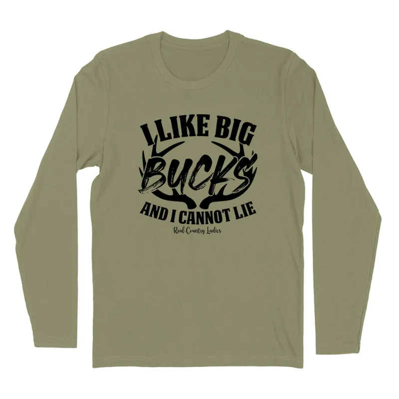 I Like Big Bucks Black Print Hoodies & Long Sleeves