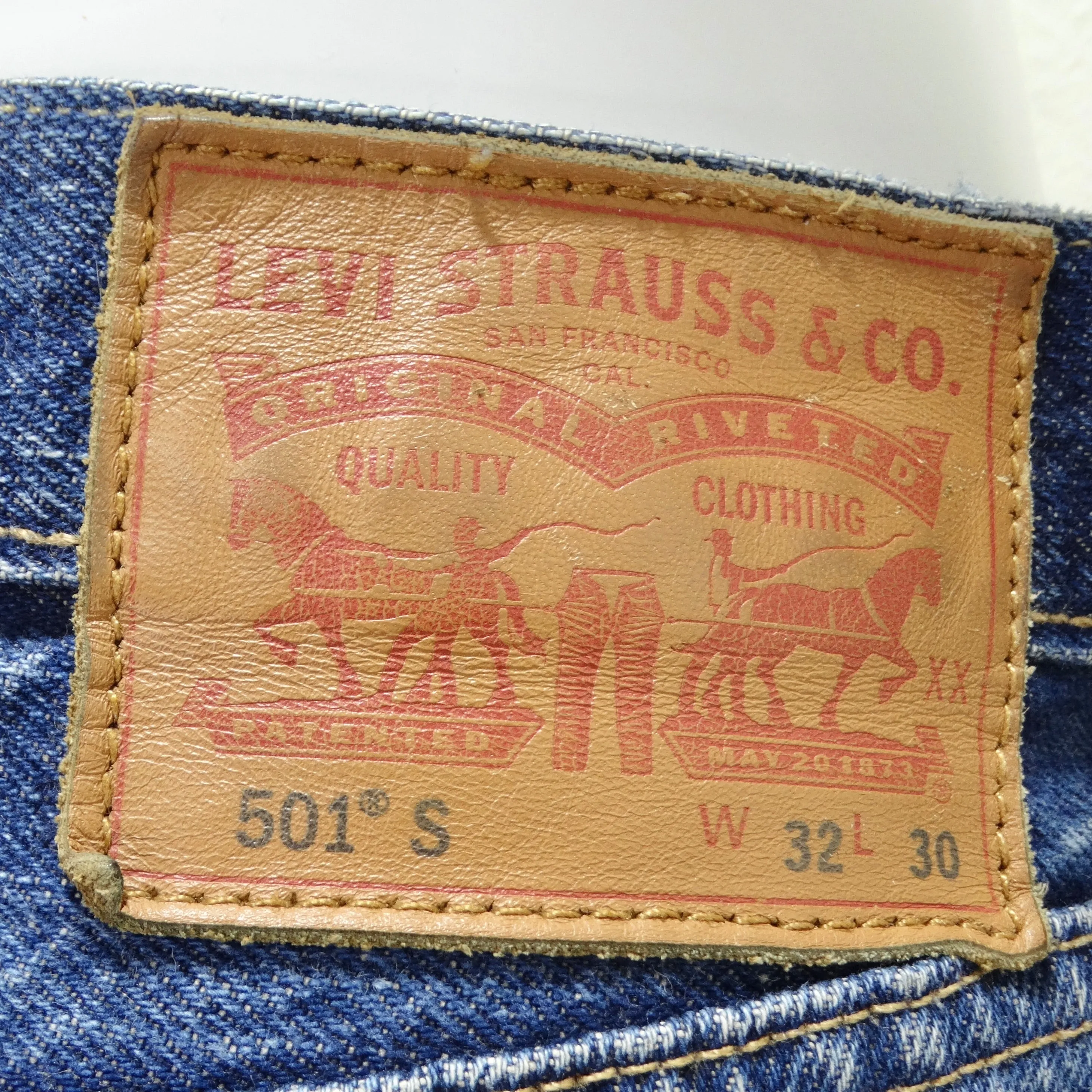 Levis 1990s 501 Denim Jeans