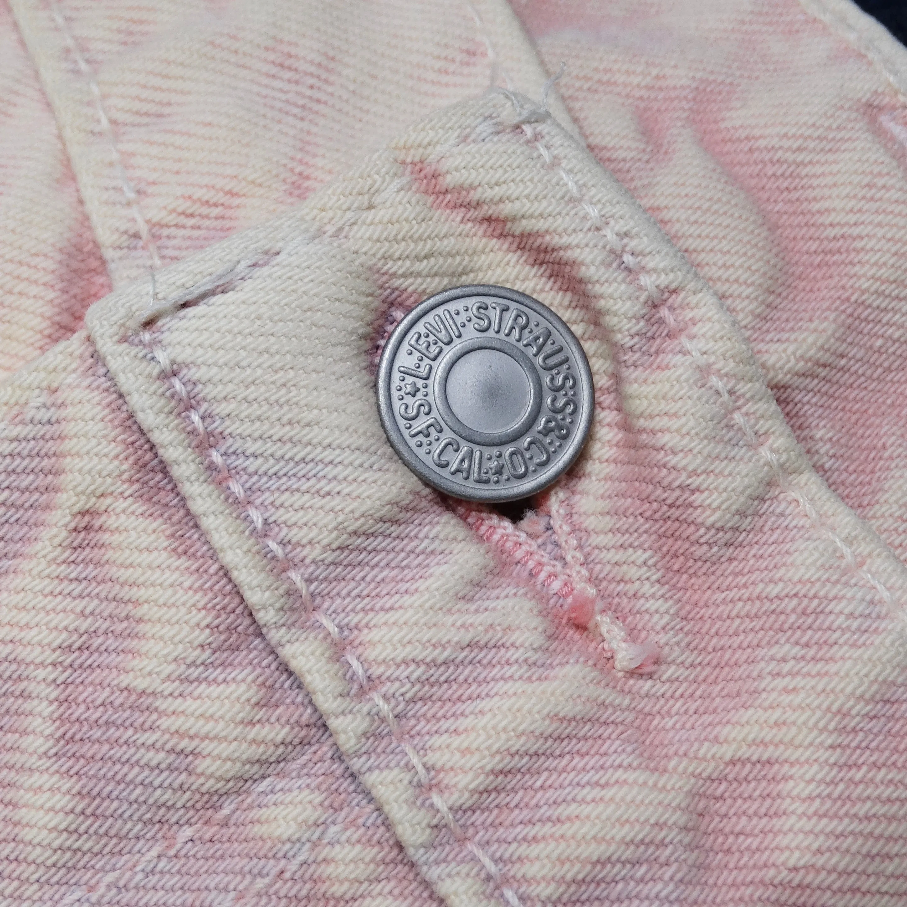 Light Pink Levis 511 Jeans