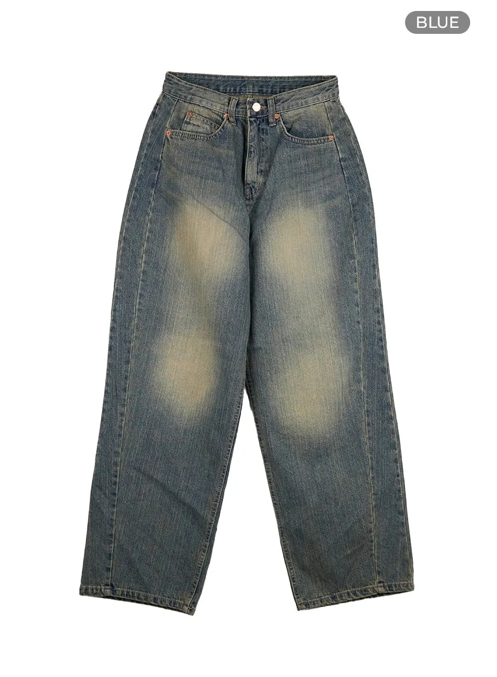 Maya Timeless Washed Baggy Fit Jeans CO402