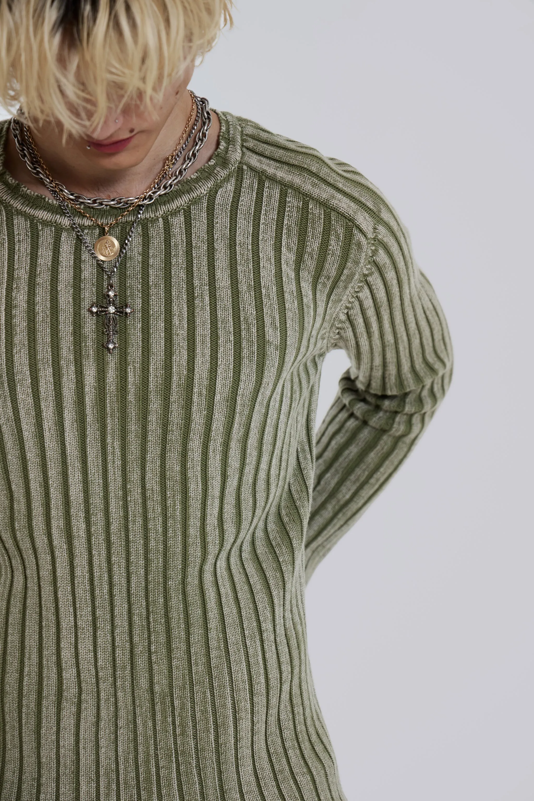 Moss Green Vault Knit