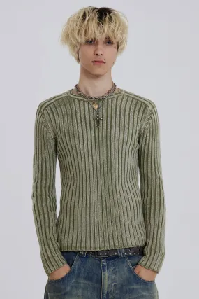 Moss Green Vault Knit