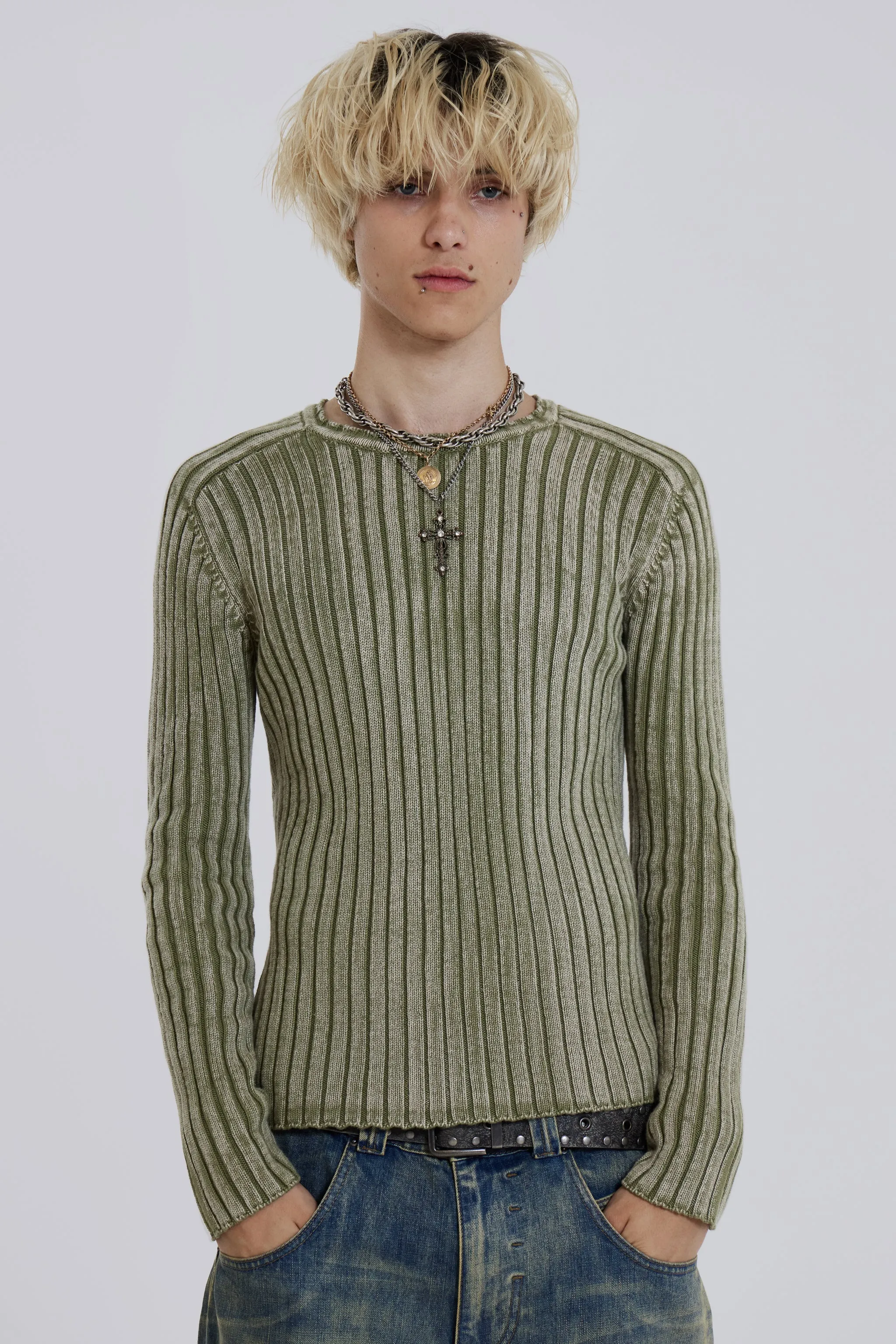 Moss Green Vault Knit