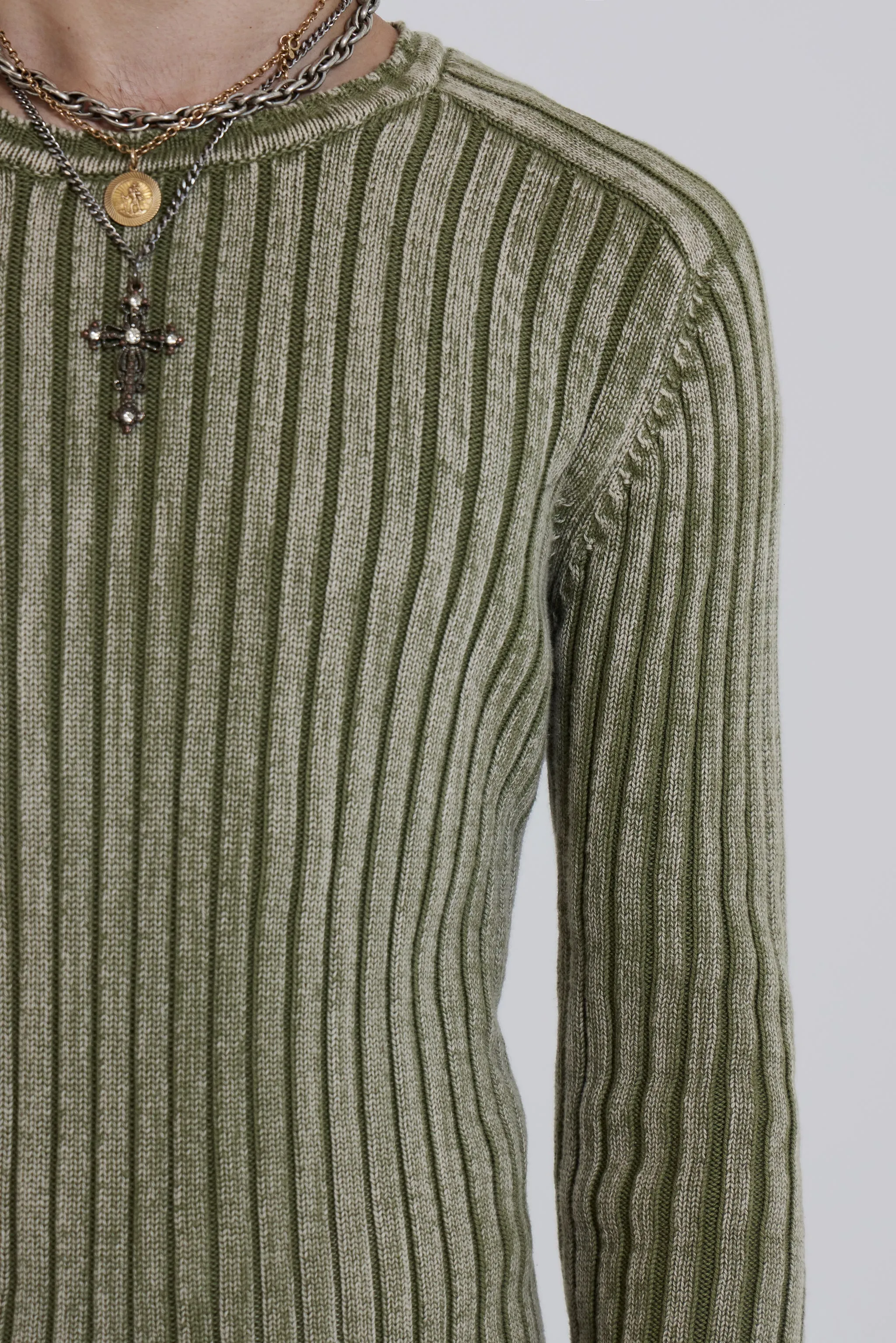 Moss Green Vault Knit