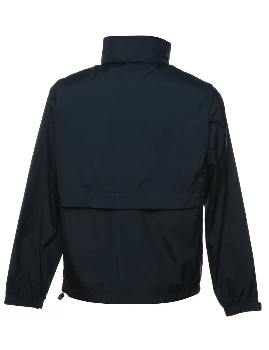 Navy Classic Nylon Jacket - XS