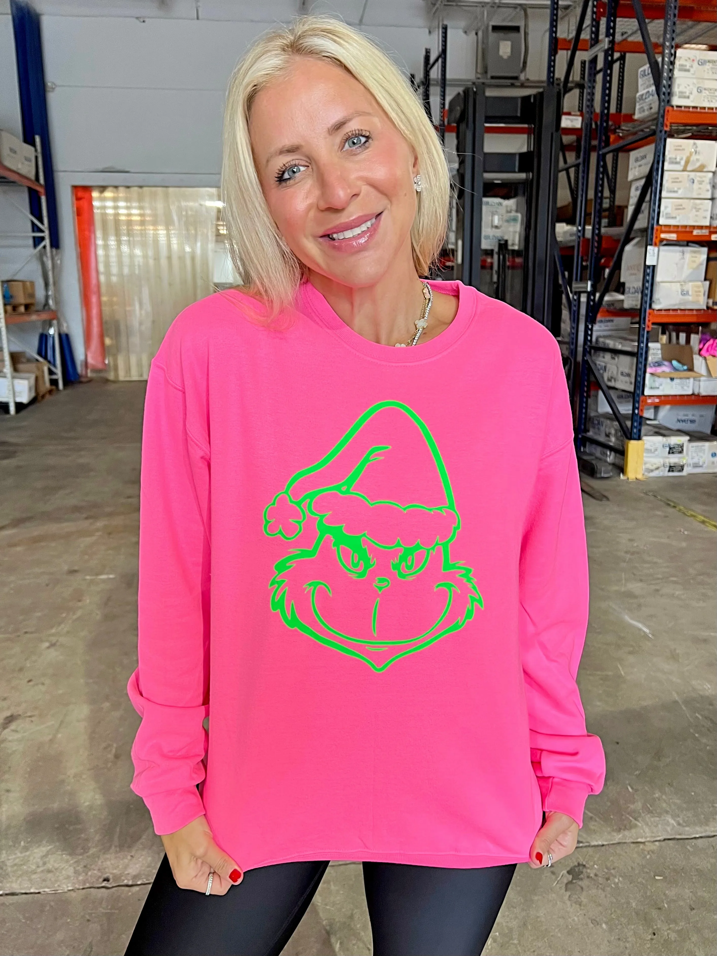 Neon Holiday Sweatshirt