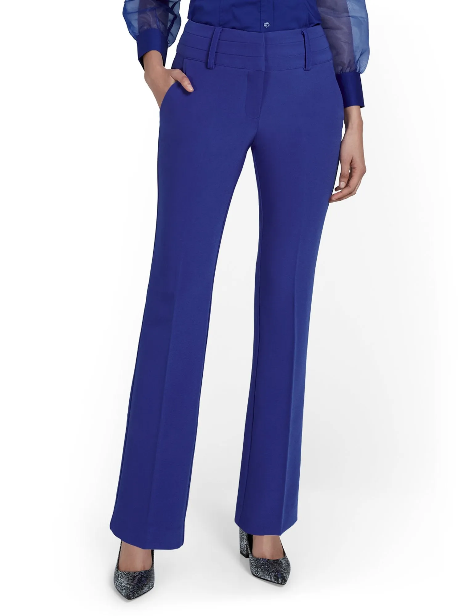 Petite Bootcut Pant - Premium Stretch