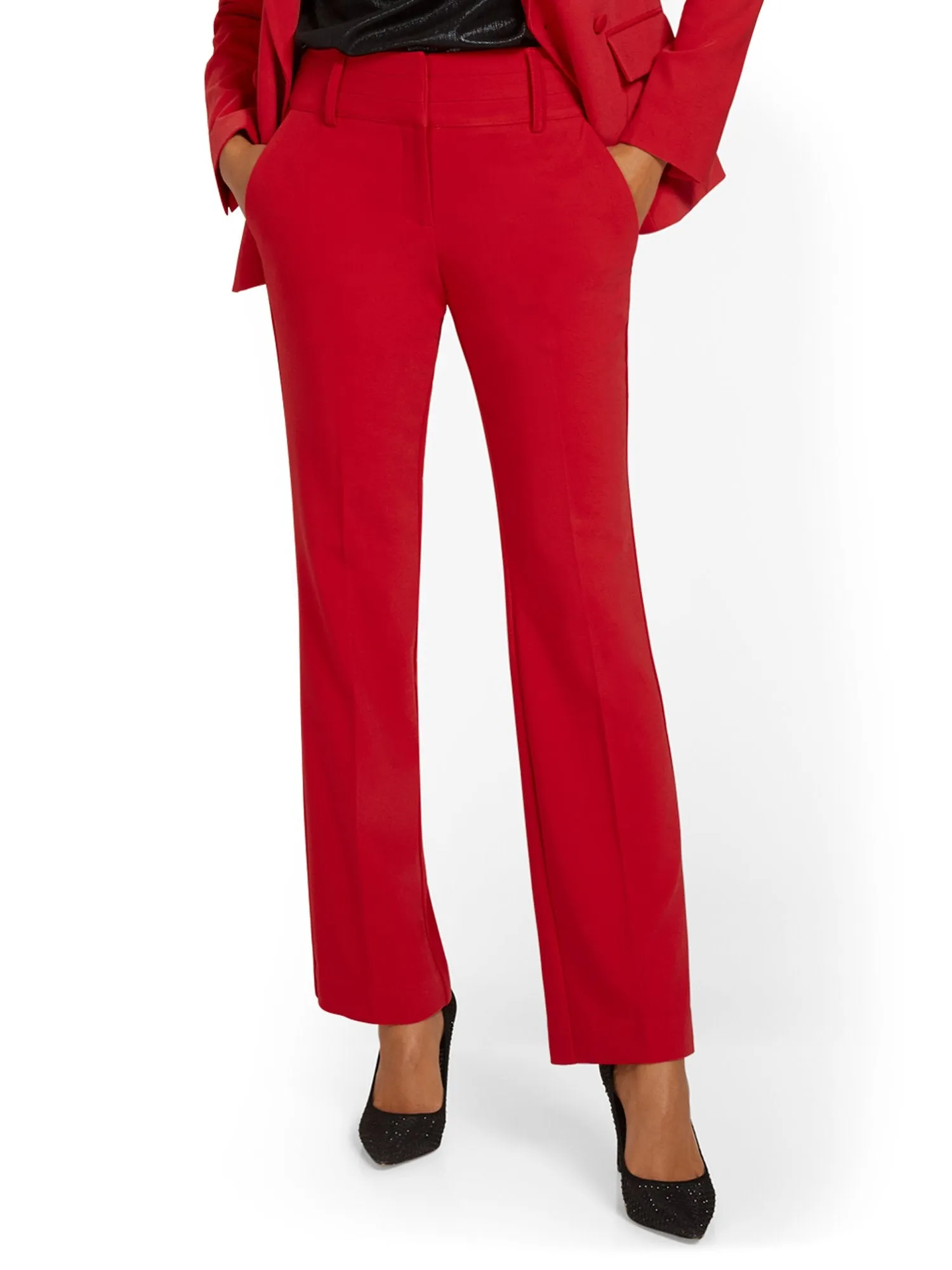 Petite Bootcut Pant - Premium Stretch