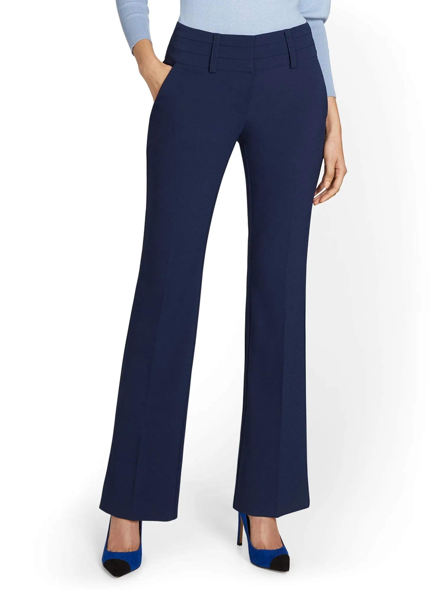 Petite Bootcut Pant - Premium Stretch