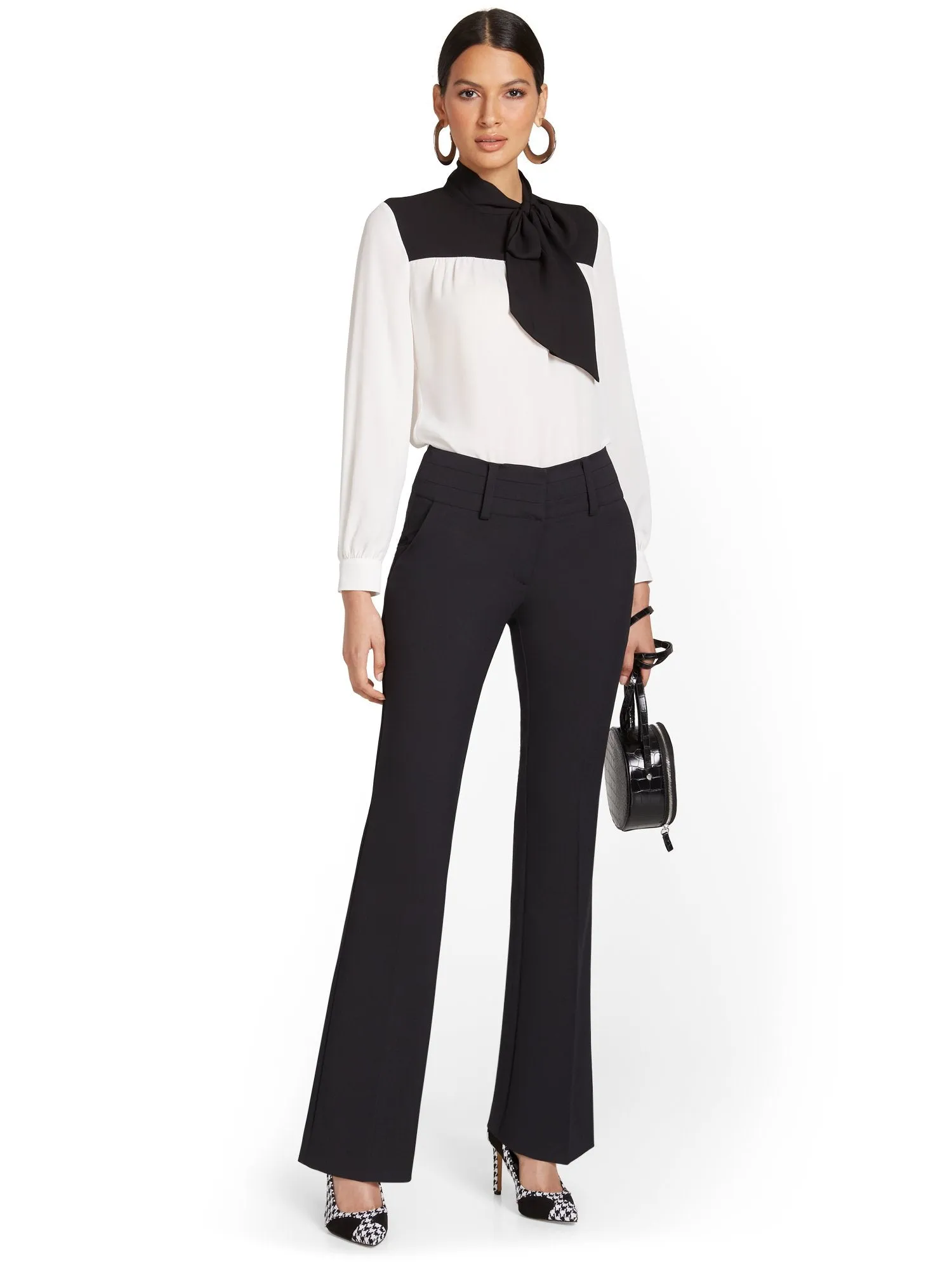 Petite Bootcut Pant - Premium Stretch