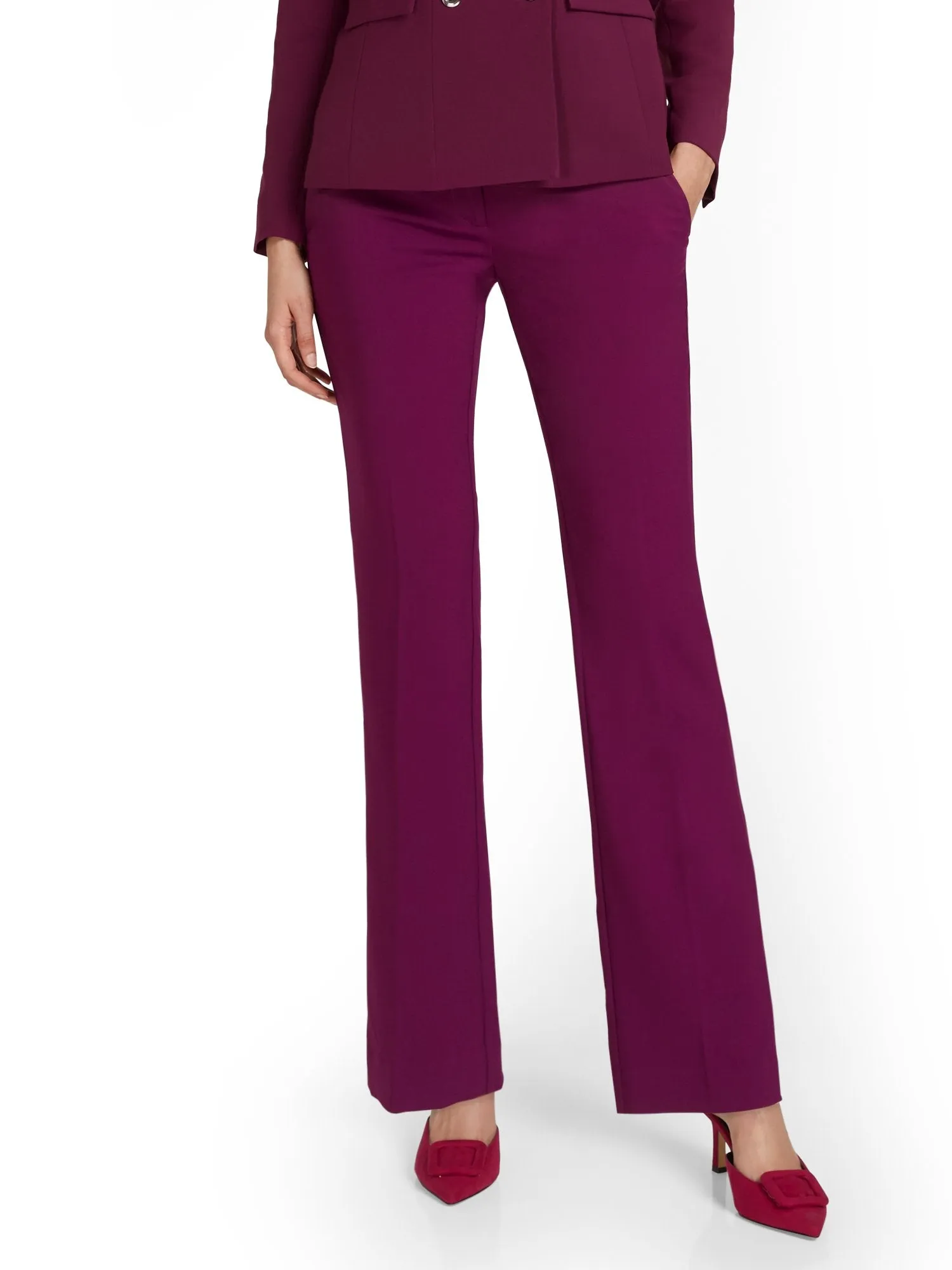 Petite Bootcut Pant - Premium Stretch