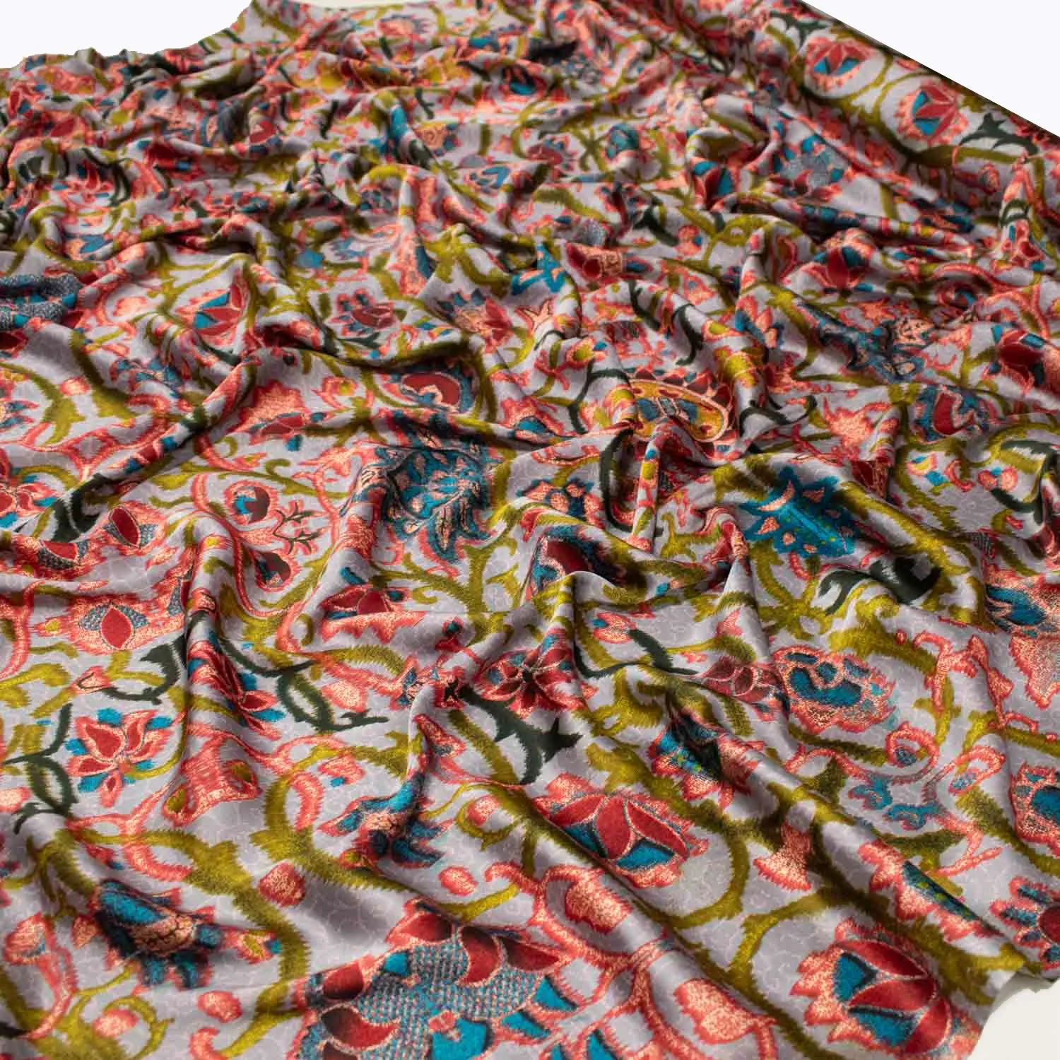 Silky Crepe de Chine Digital Prints