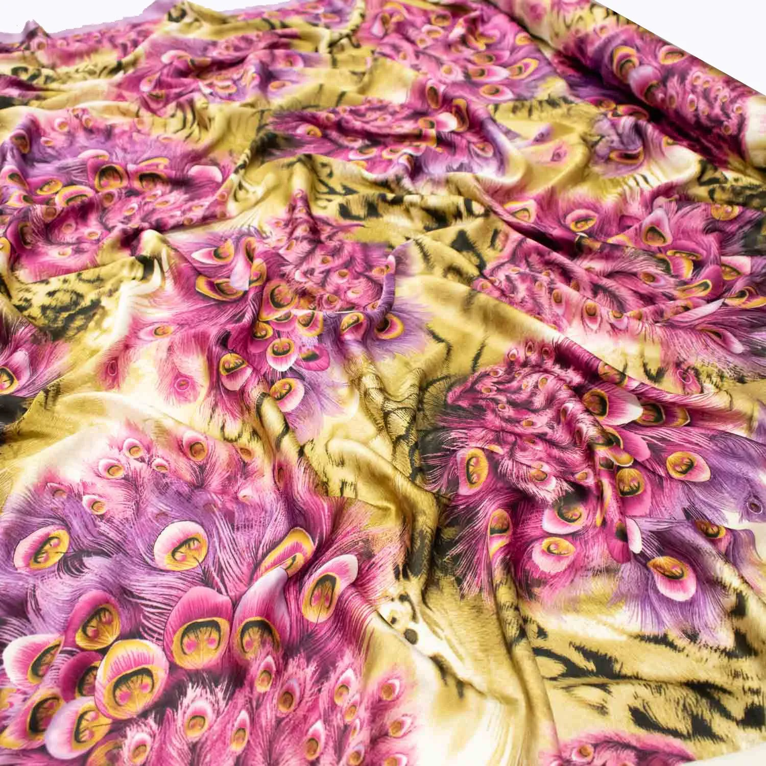 Silky Crepe de Chine Digital Prints