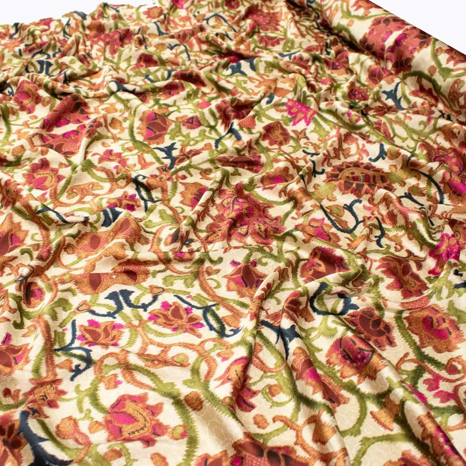 Silky Crepe de Chine Digital Prints