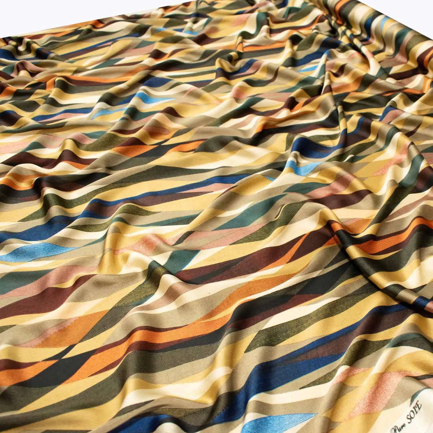 Silky Crepe de Chine Digital Prints