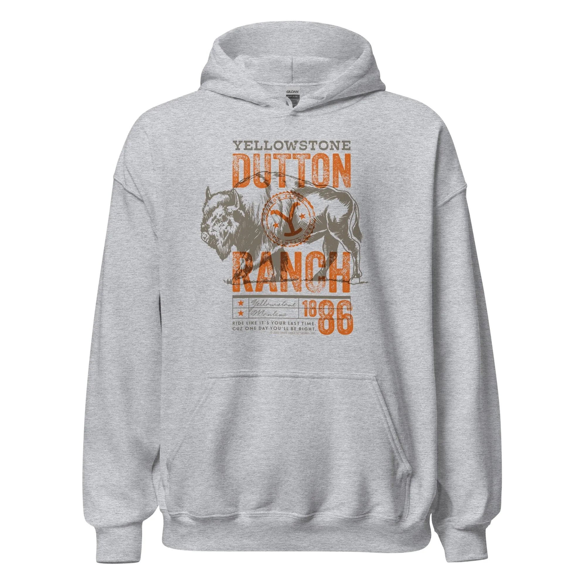 Yellowstone Ride Like It's Your Last Hooded Sweatshirt