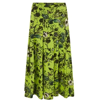 Zeller Botanic Skirt Light Green